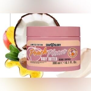 Soap & Glory Limited Edition Peach Please Body Butter Long Lasting Feel 10.1 Oz